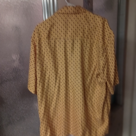 Mckenzie Tribe Silk Shirt Iarge Gold - Picture 5 of 5